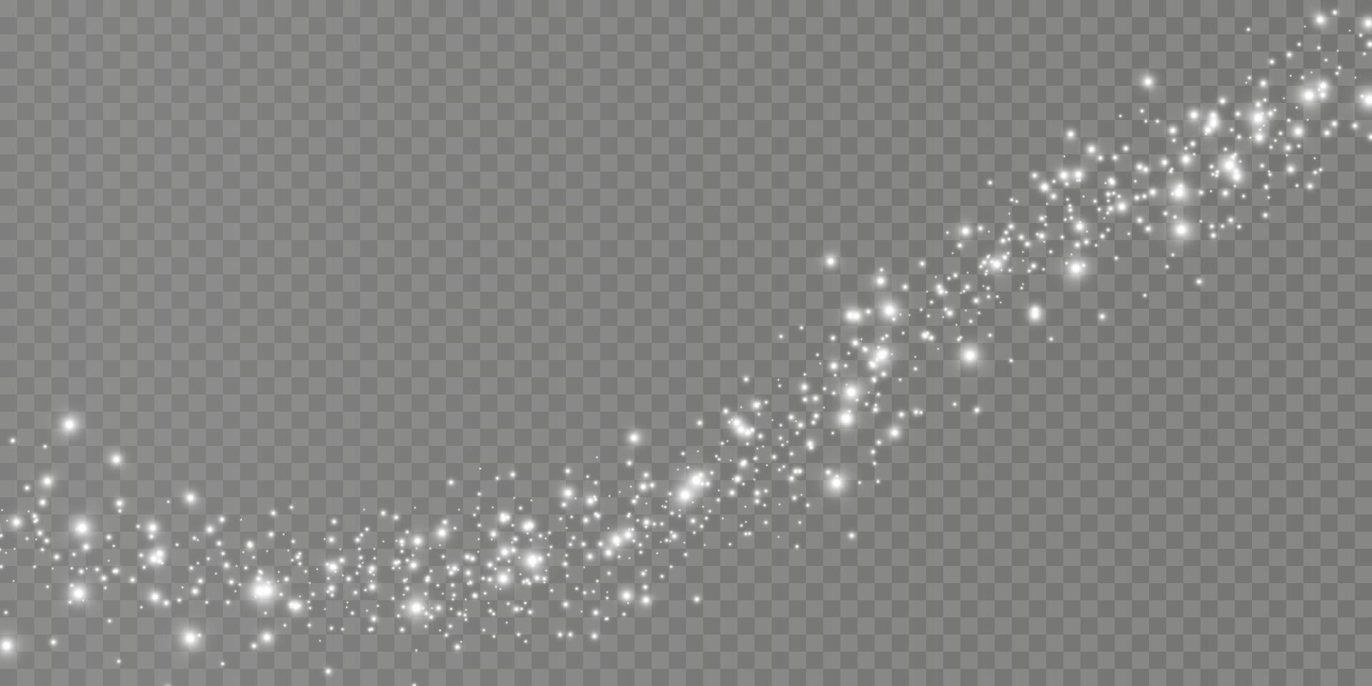 A stunning, beautiful, and sparkling glitter trail vector