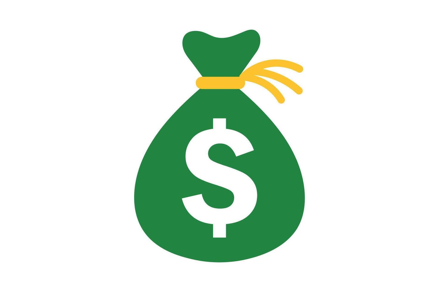 Dollar Currency Sack Icon , Secure Funds Sack Icon, safe deposit money bag, dollar sack icon design, savings money sack vector