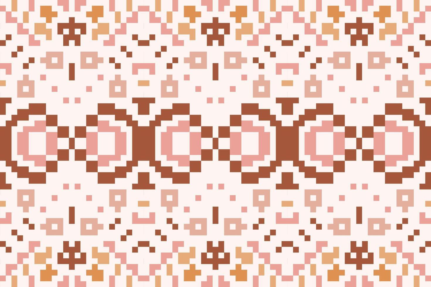 Sari Pattern Islamic Geometric Pattern Wallpaperfolk Embroidery, Aztec Geometric Ornament Print. Design for Carpet, Wallpaper, Clothing, Wrapping, Fabric vector