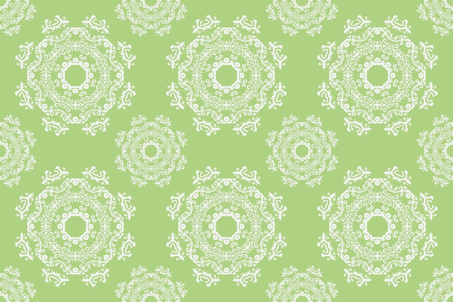 Damask Wallpaper Patterns Traditional Design Ethnic Design Pattern Drawingfolk Embroidery, Aztec Ornament Print. Design for Carpet, Wallpaper, Clothing, Wrapping, Fabric vector