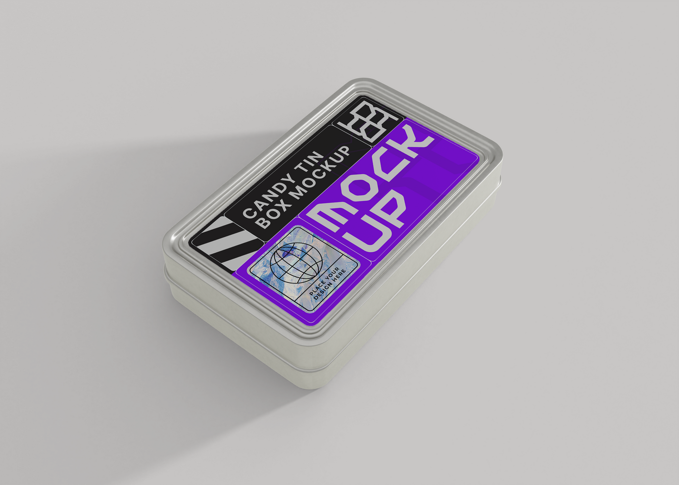 Candy Box Mockup for Identity Branding psd