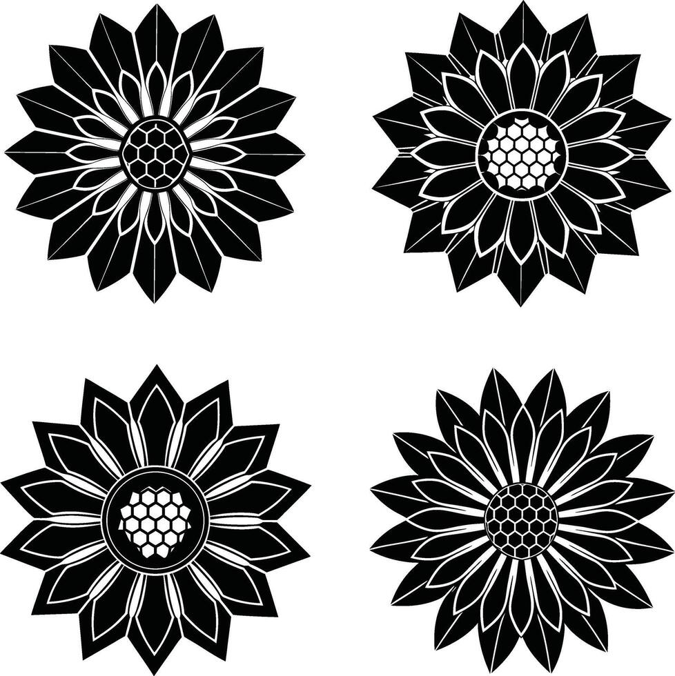 Flower mandala design vector