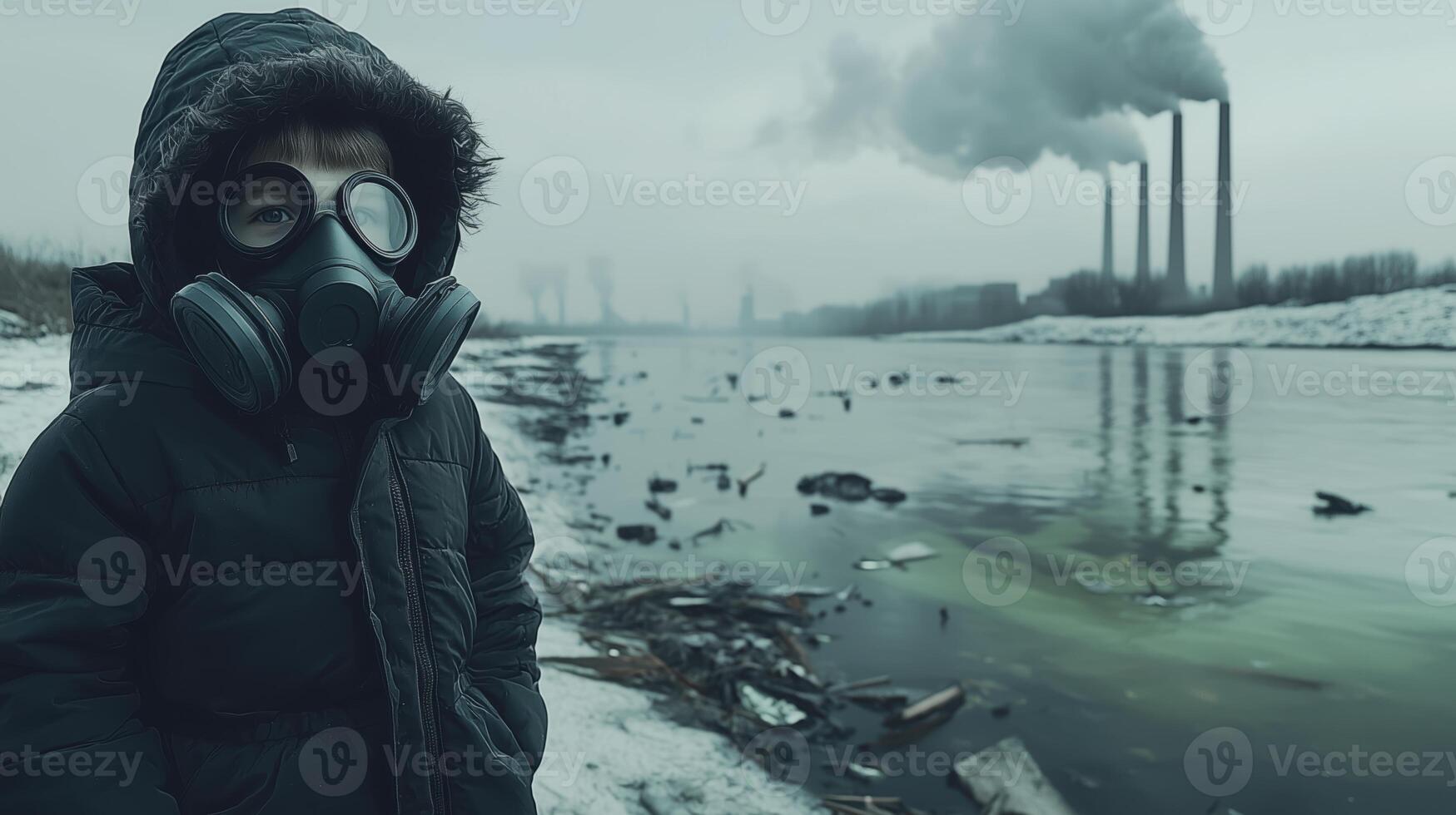 Pollution and Isolation A Child's Perspective photo