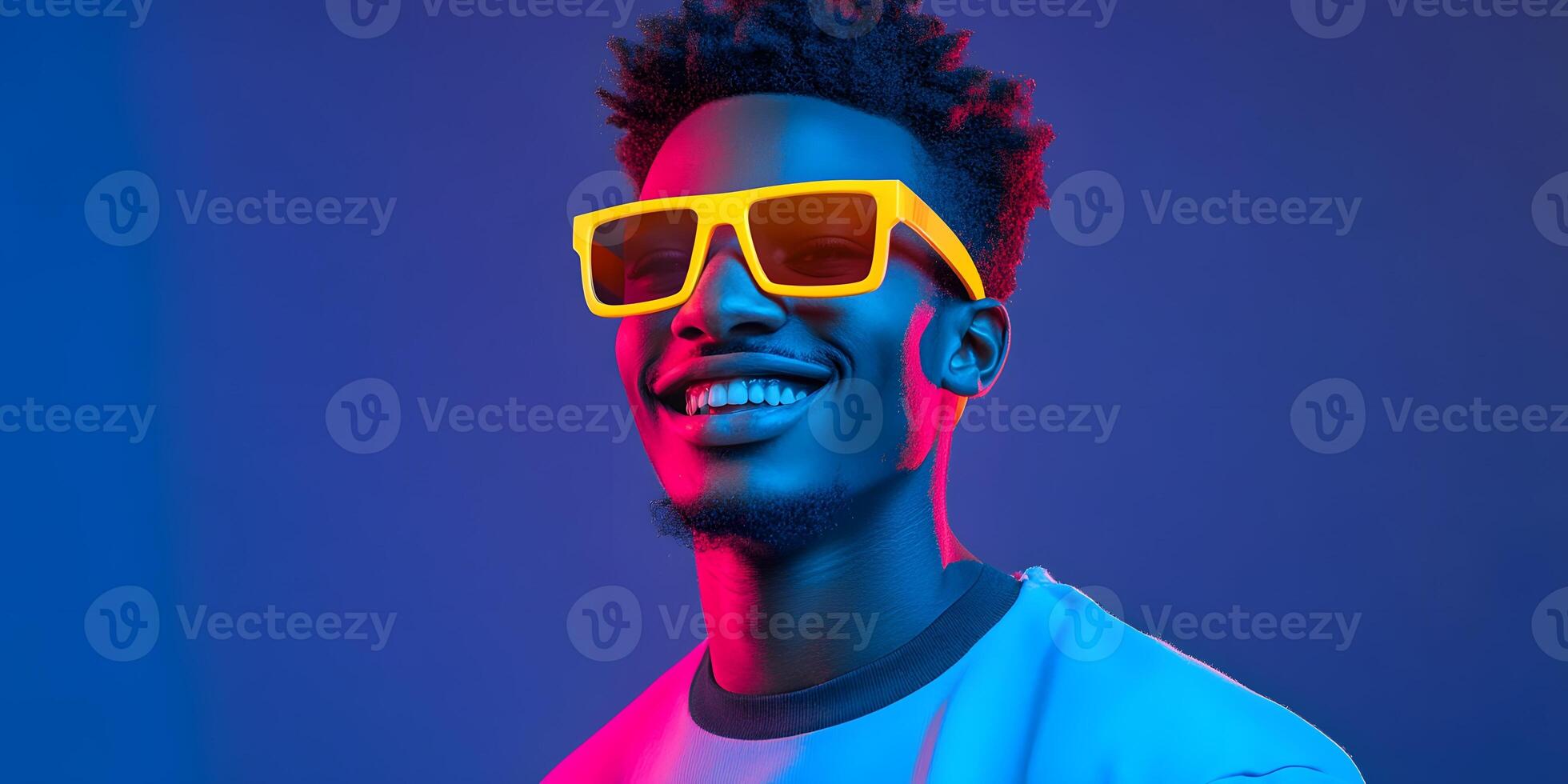 Energetic Athlete Exuding Vibrant Confidence and Enthusiasm photo