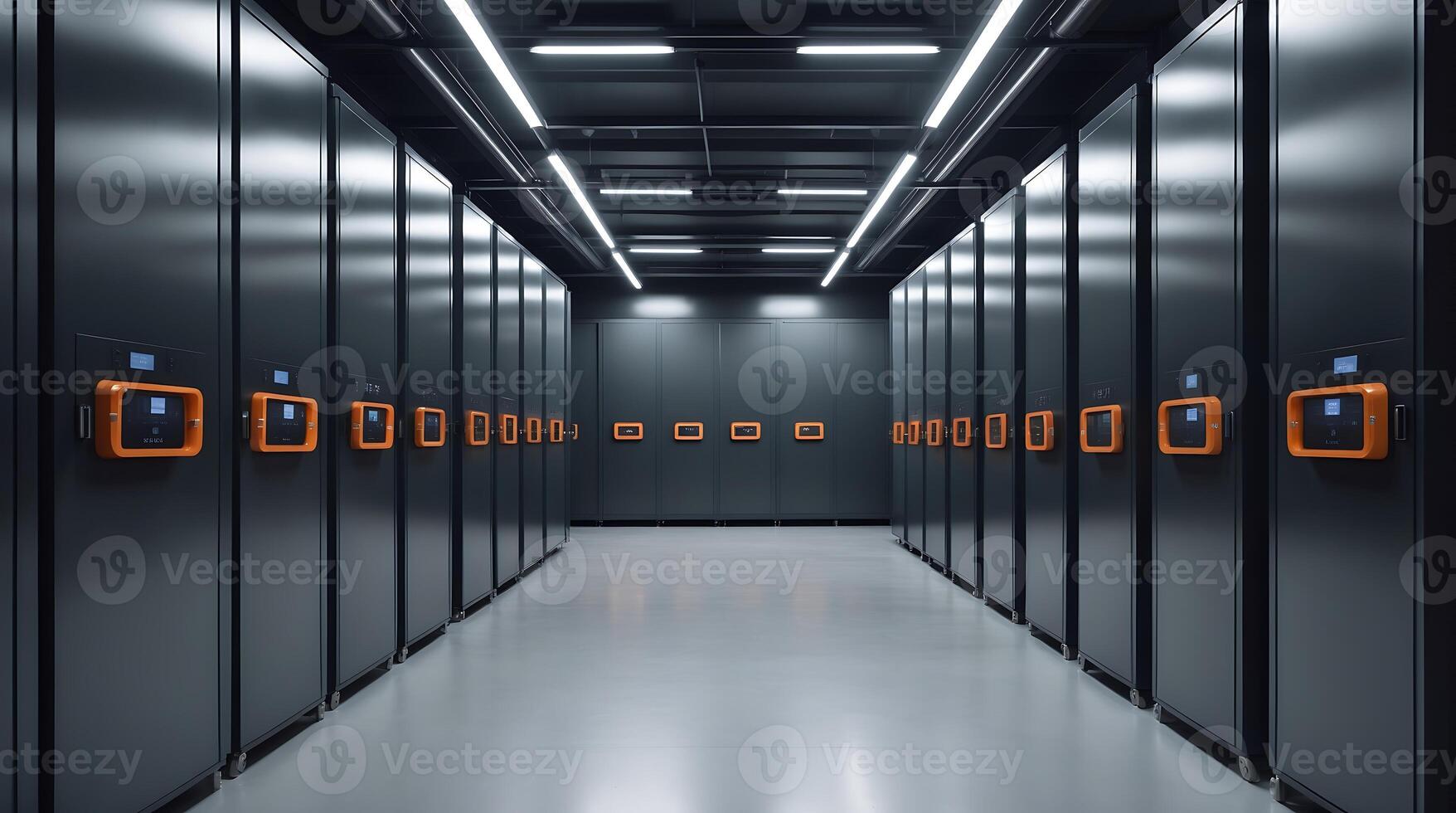 Battery storage facility designed to address climate change with innovative technology photo