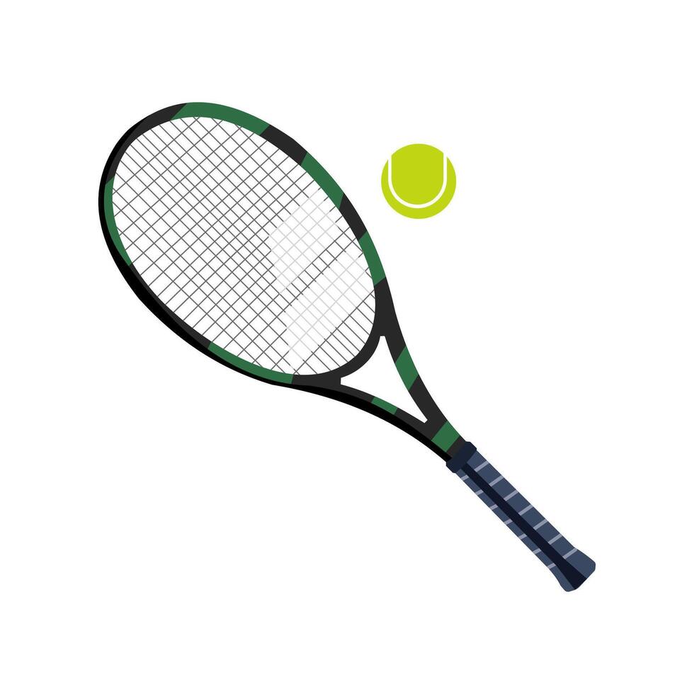 Tennis rackets icon set vector