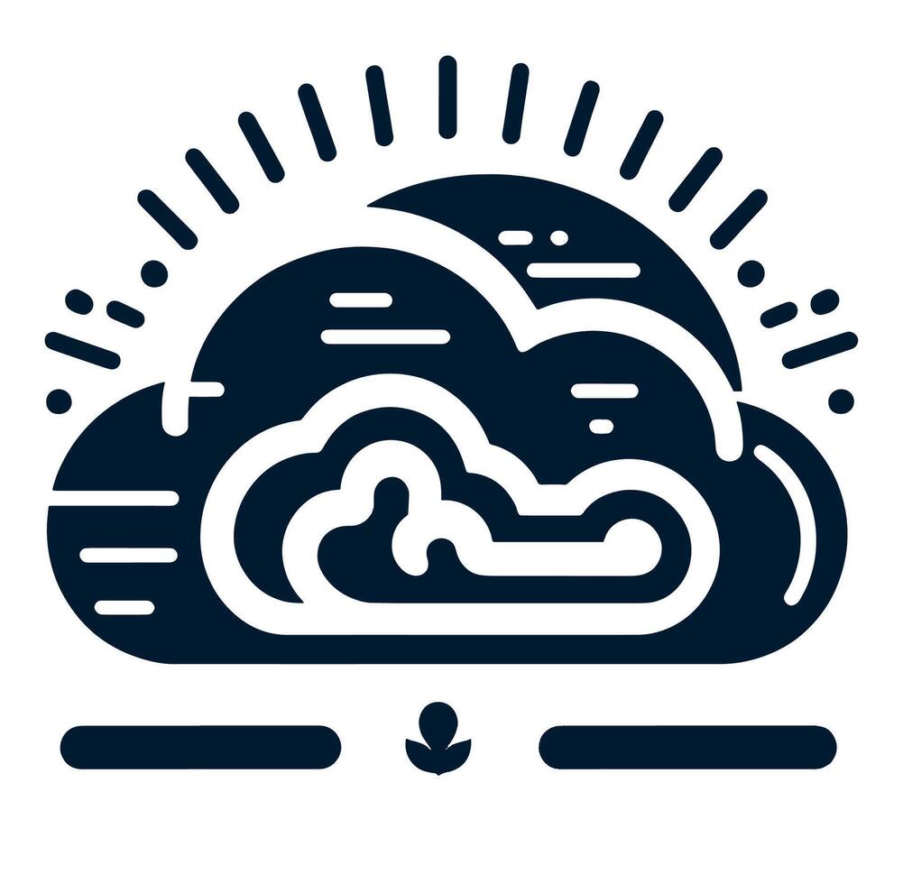 Cloud icon illustration vector