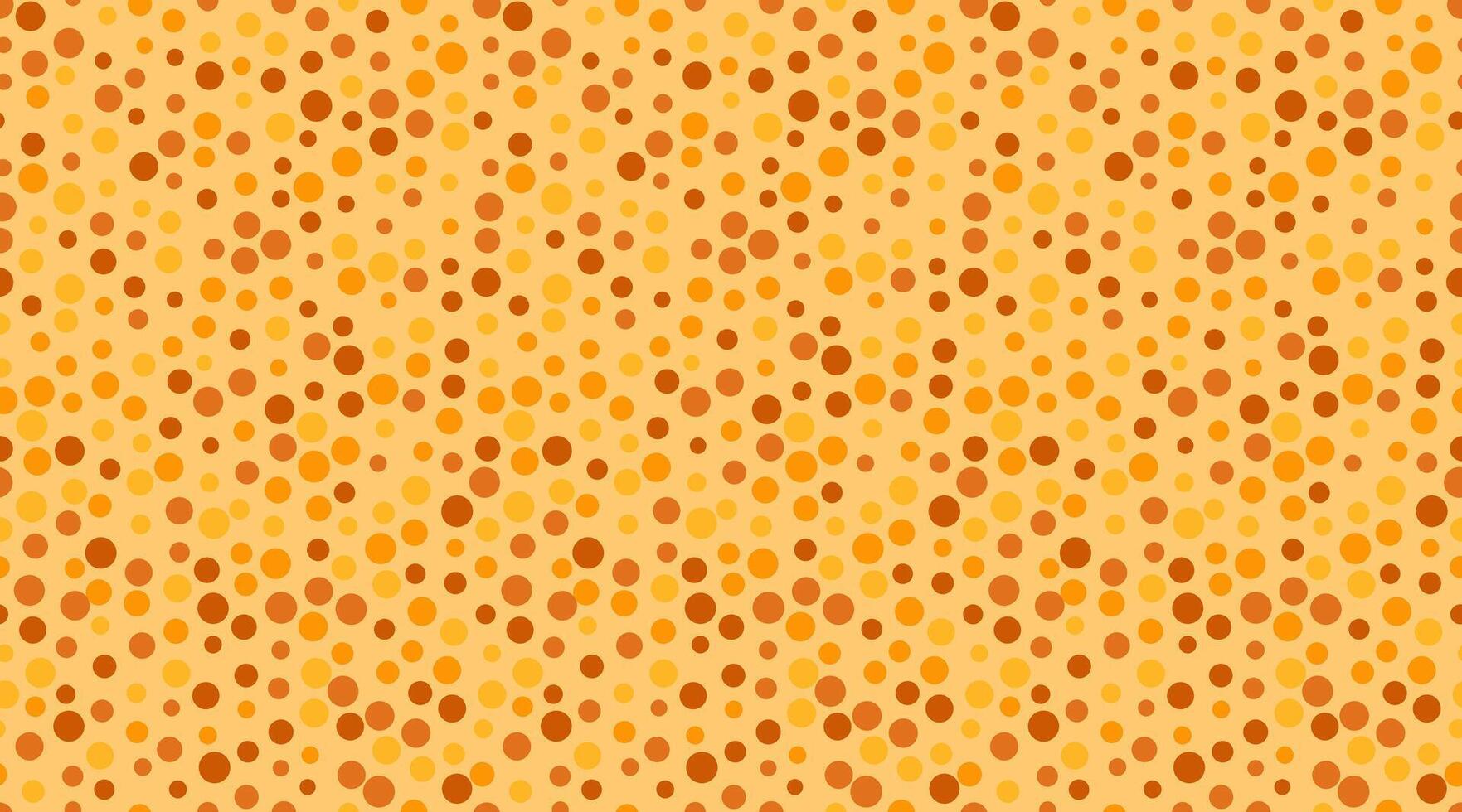Abstract warmtoned polka dot pattern. Subtle diagonal movement creates visual texture. Ideal for backgrounds, website design, or textile prints. Evokes feelings of warmth, comfort, and autumn. vector