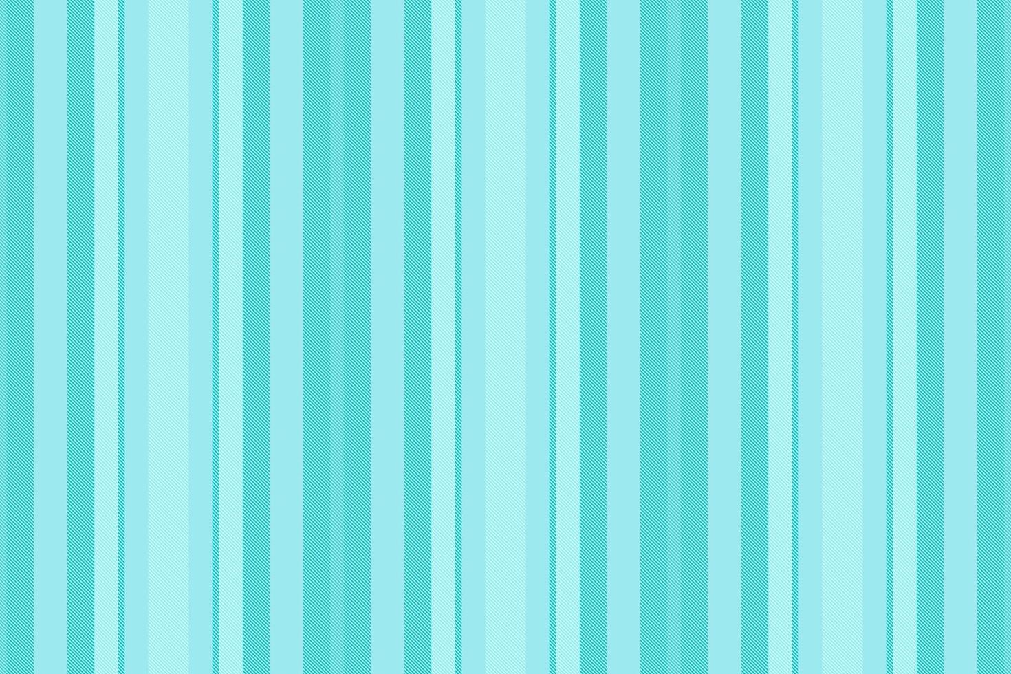 Villow lines seamless textile, direct texture background pattern. Ttaly stripe fabric vertical in cyan and teal colors. vector