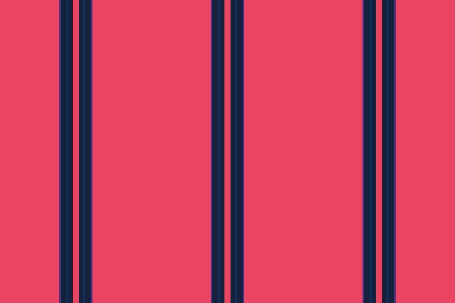 Bold coral pink background with dark navy vertical stripes. A minimalist design ideal for website banners, social media posts, or textile prints. vector