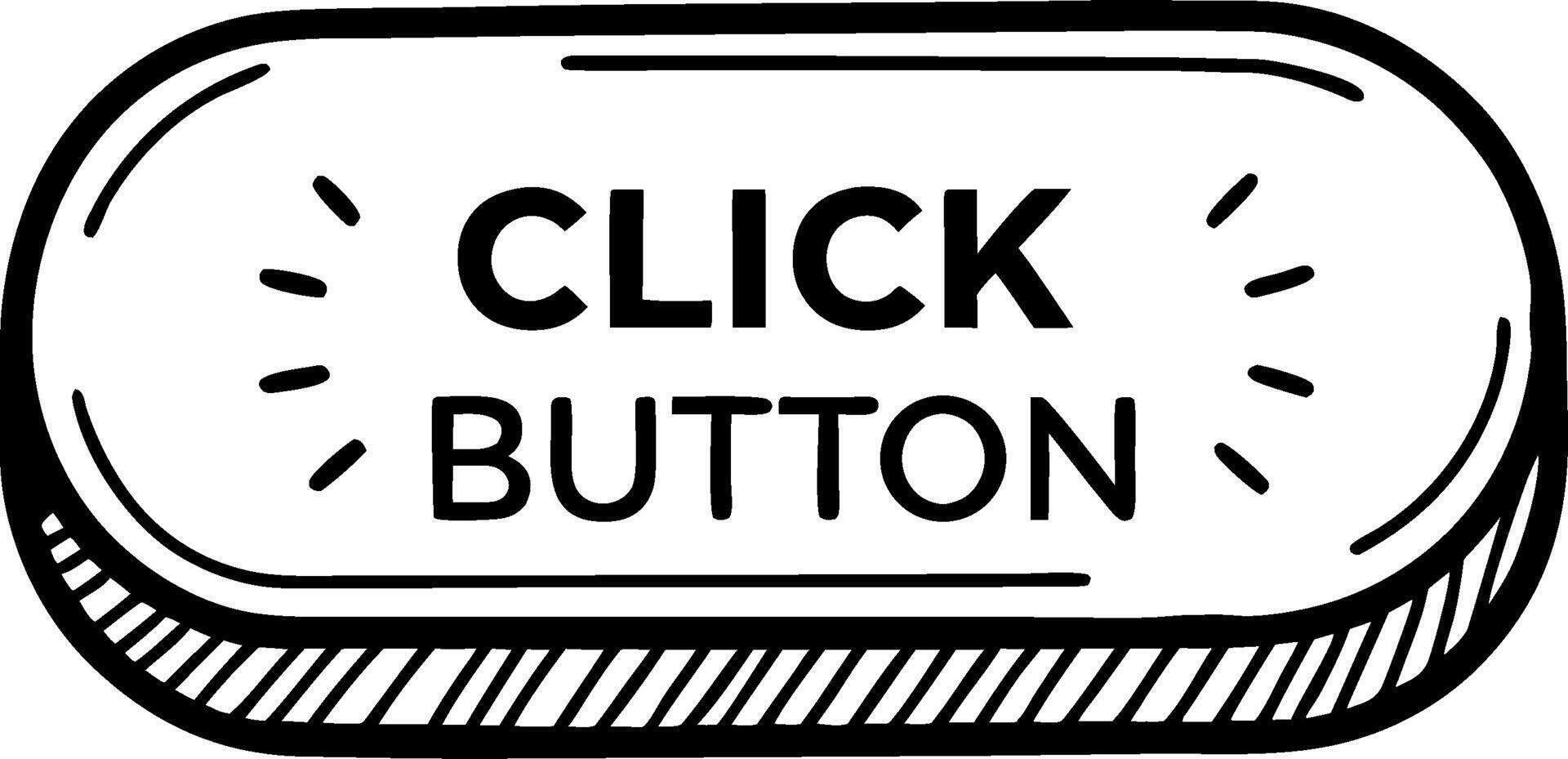 Interactive Click Button for Web Design and User Interface Applications vector