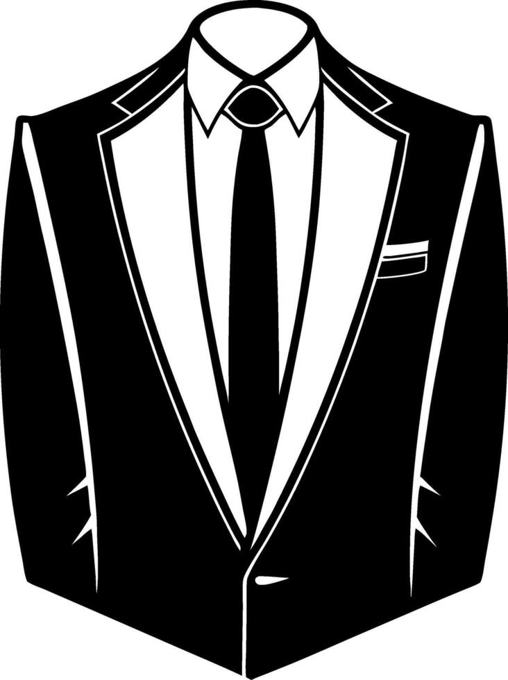 Elegant Tailored Suit Design for Formal Events Fashion Illustrations and Print Media vector