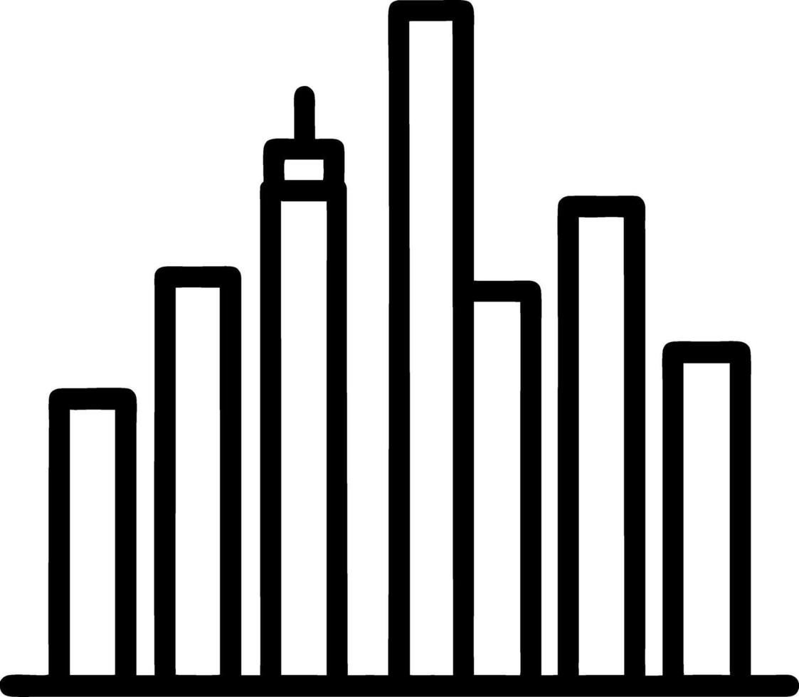 Dynamic Growth Chart Design for Business Analysis and Infographics vector