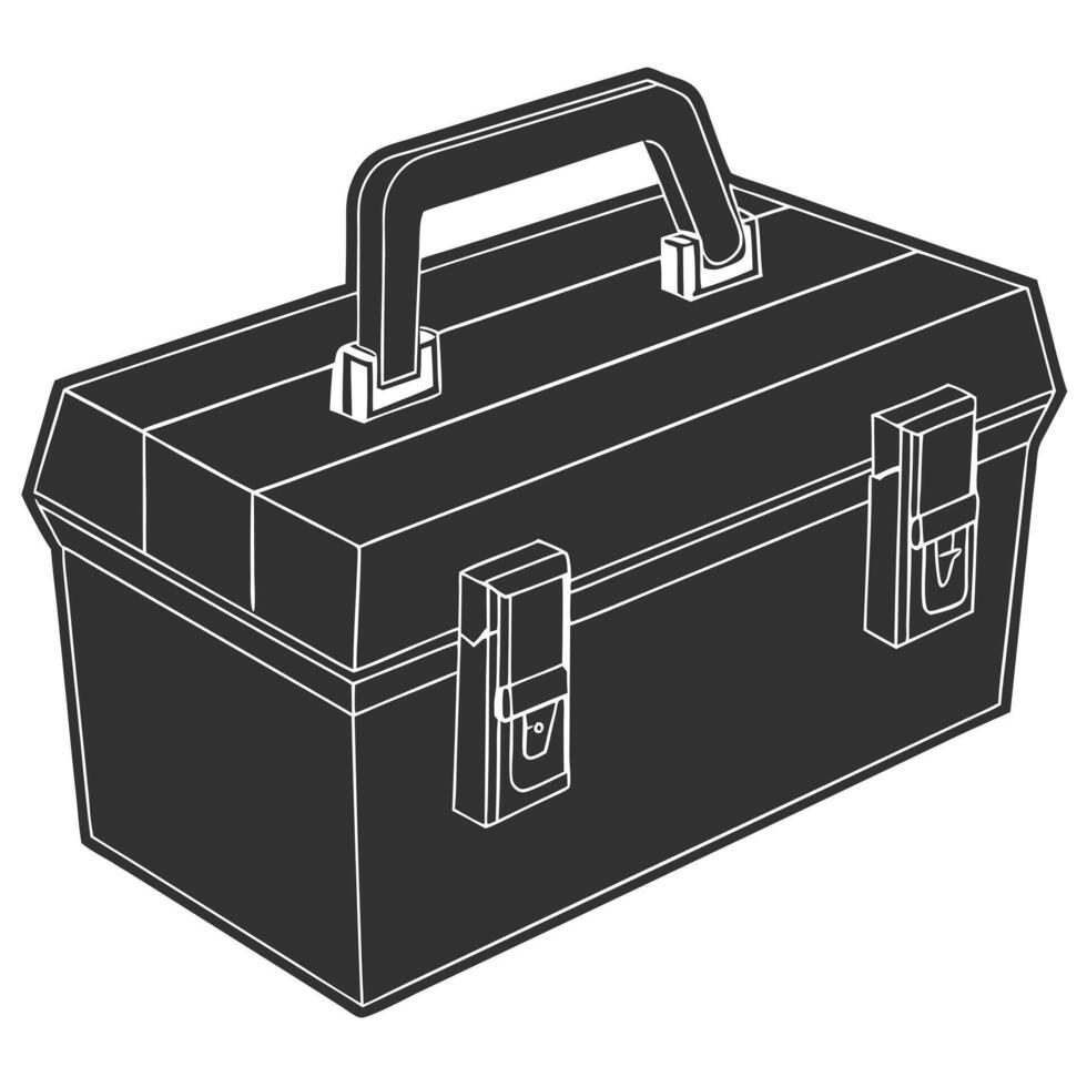 Essential Toolbox Graphic for Renovation Projects vector