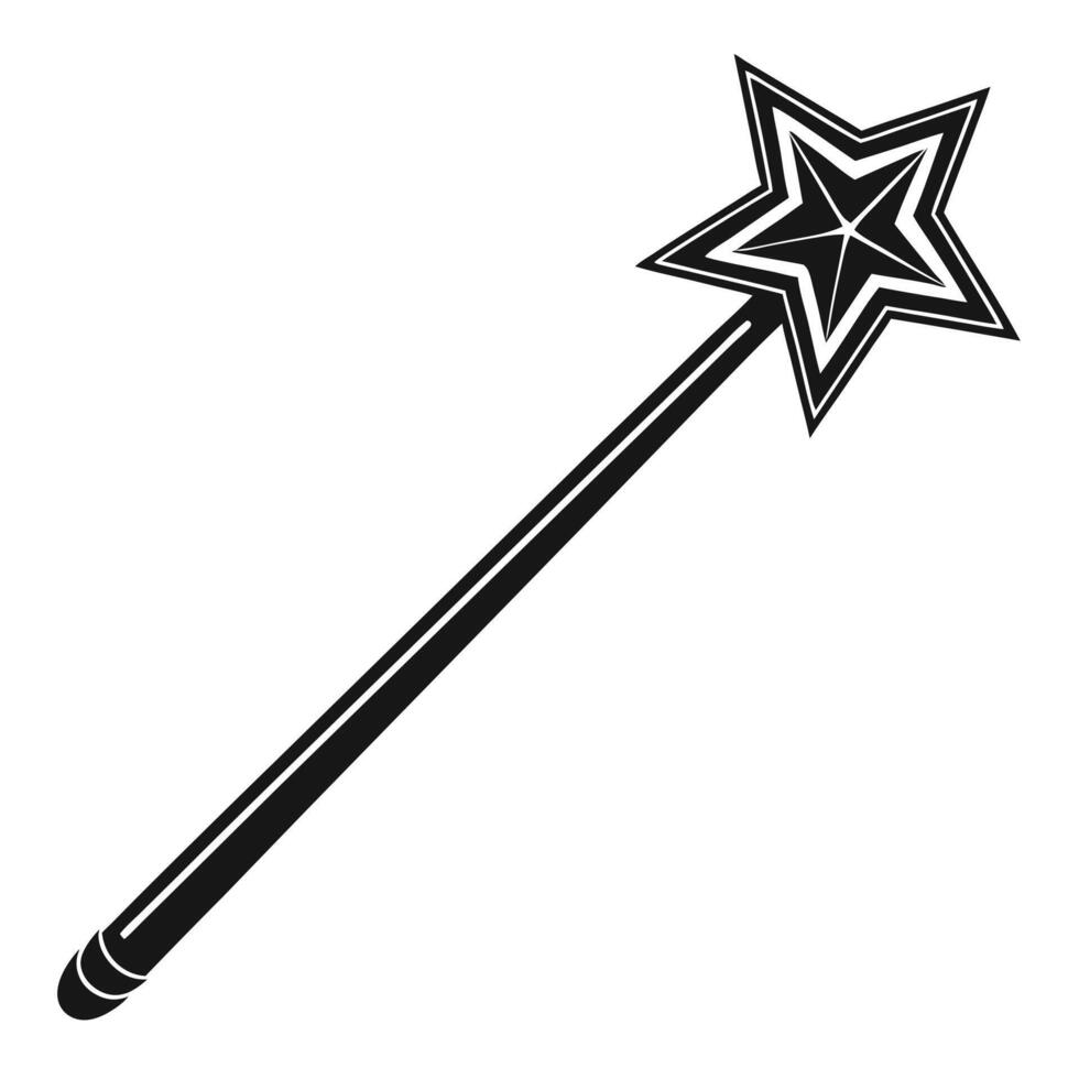 Magical Tool Silhouette for Fantasy Projects vector