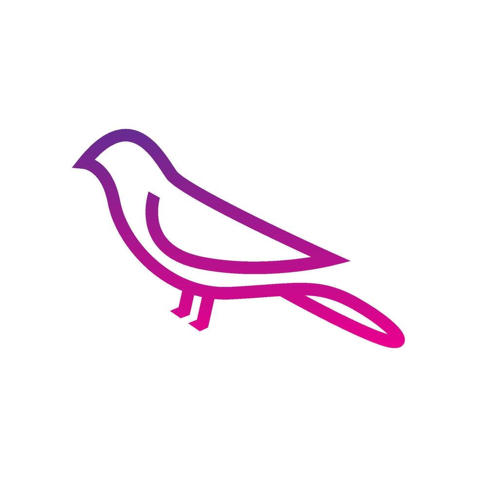 Bird Logo abstract design vector