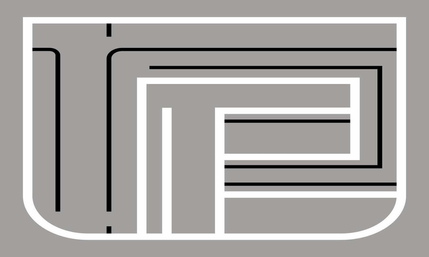 Soft Curves and Lines in Style vector