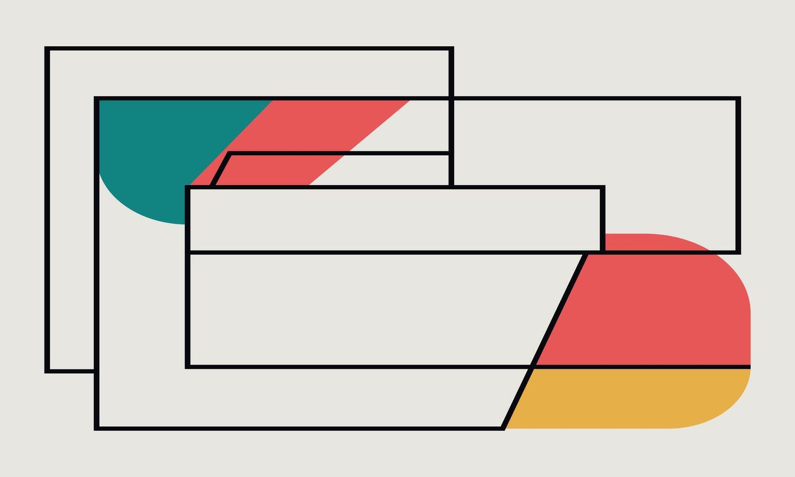 Minimal Lines in Simple Layouts vector