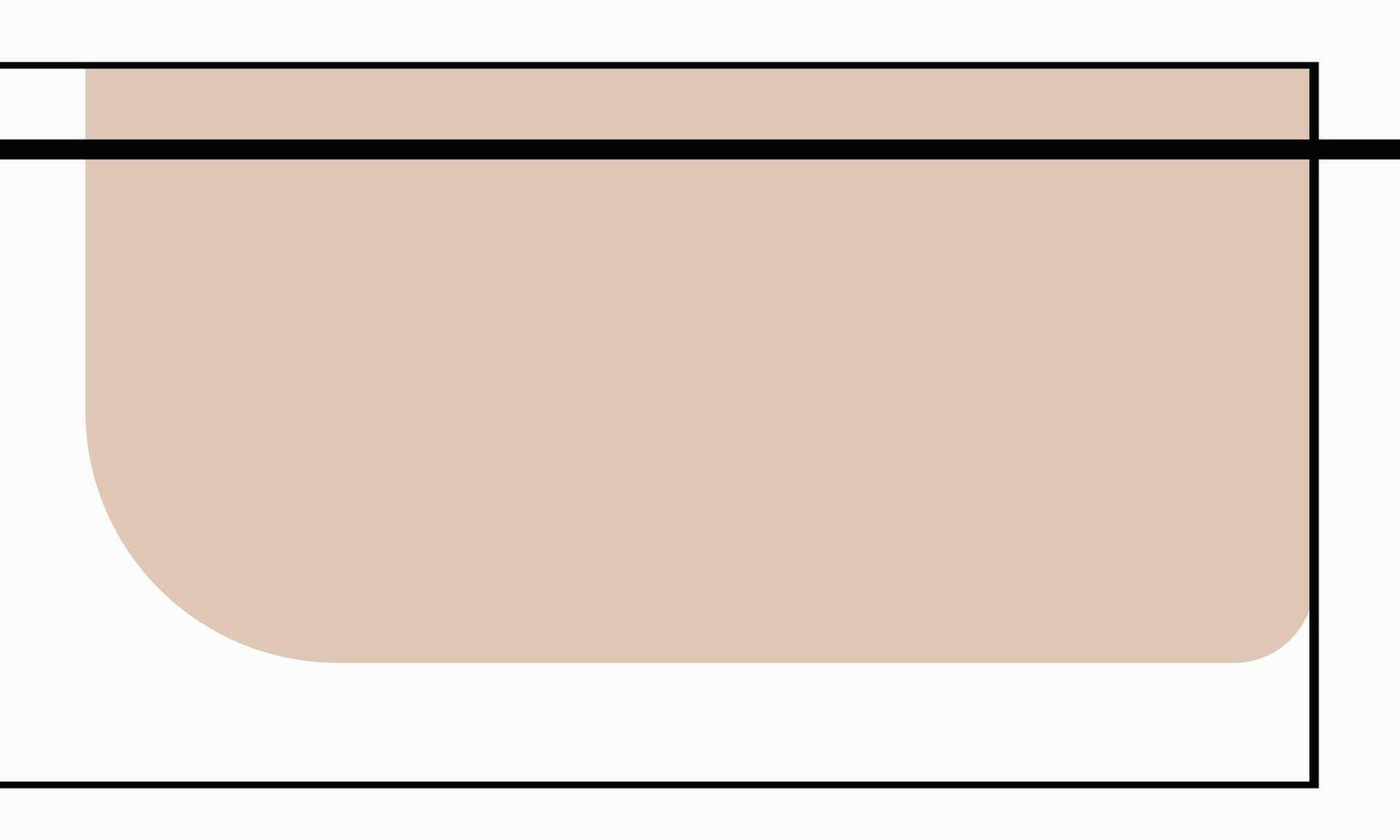 Shapes with Simple Line Art vector