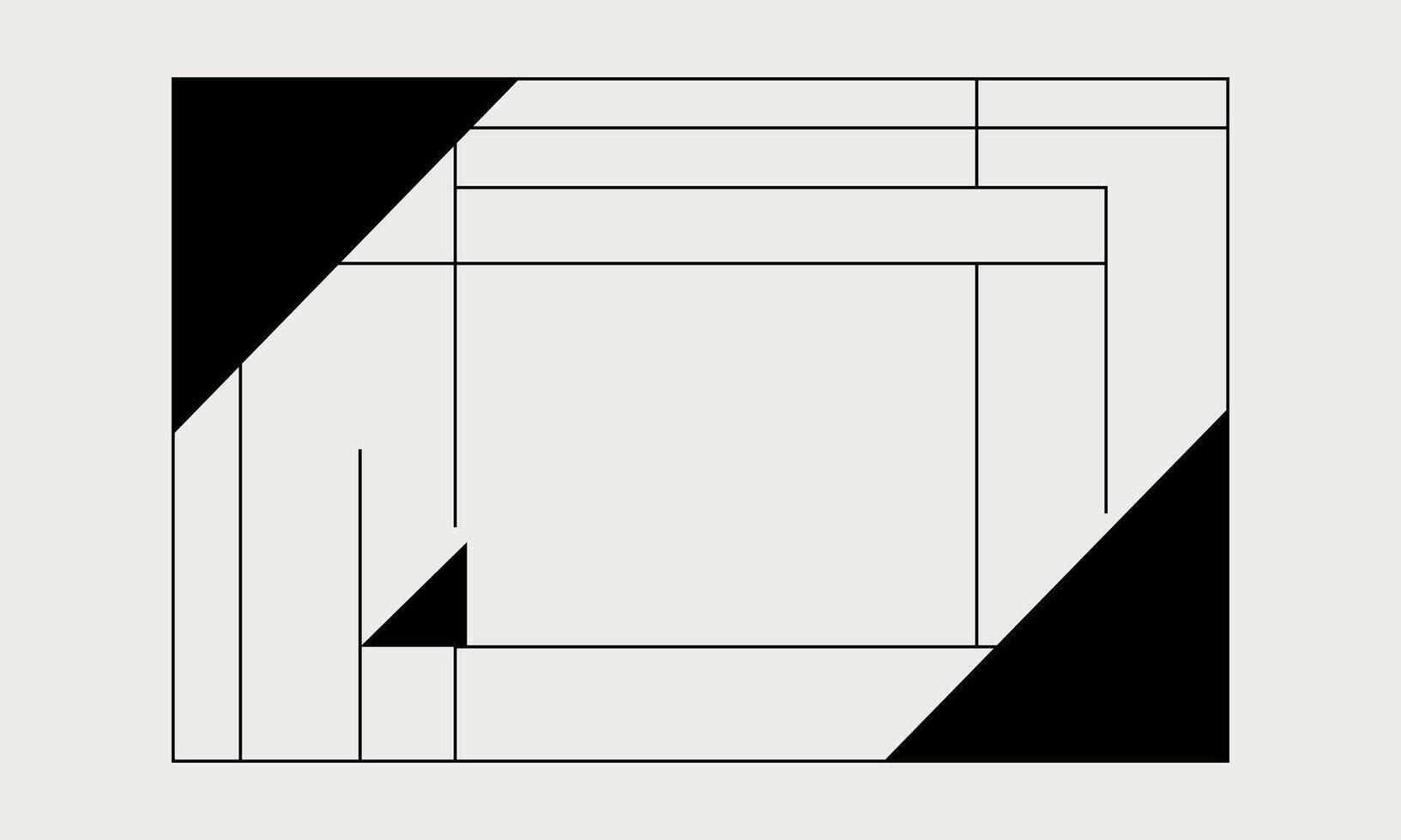 Flat and Modern Shapes vector