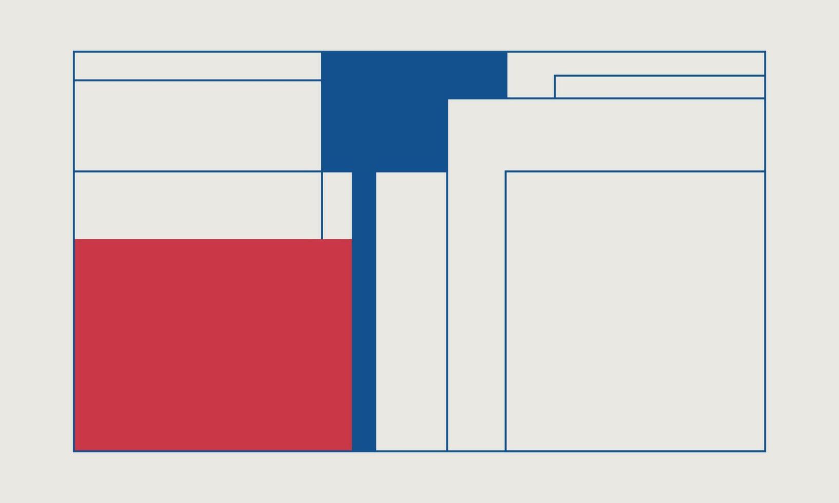Abstract Simple Lines vector