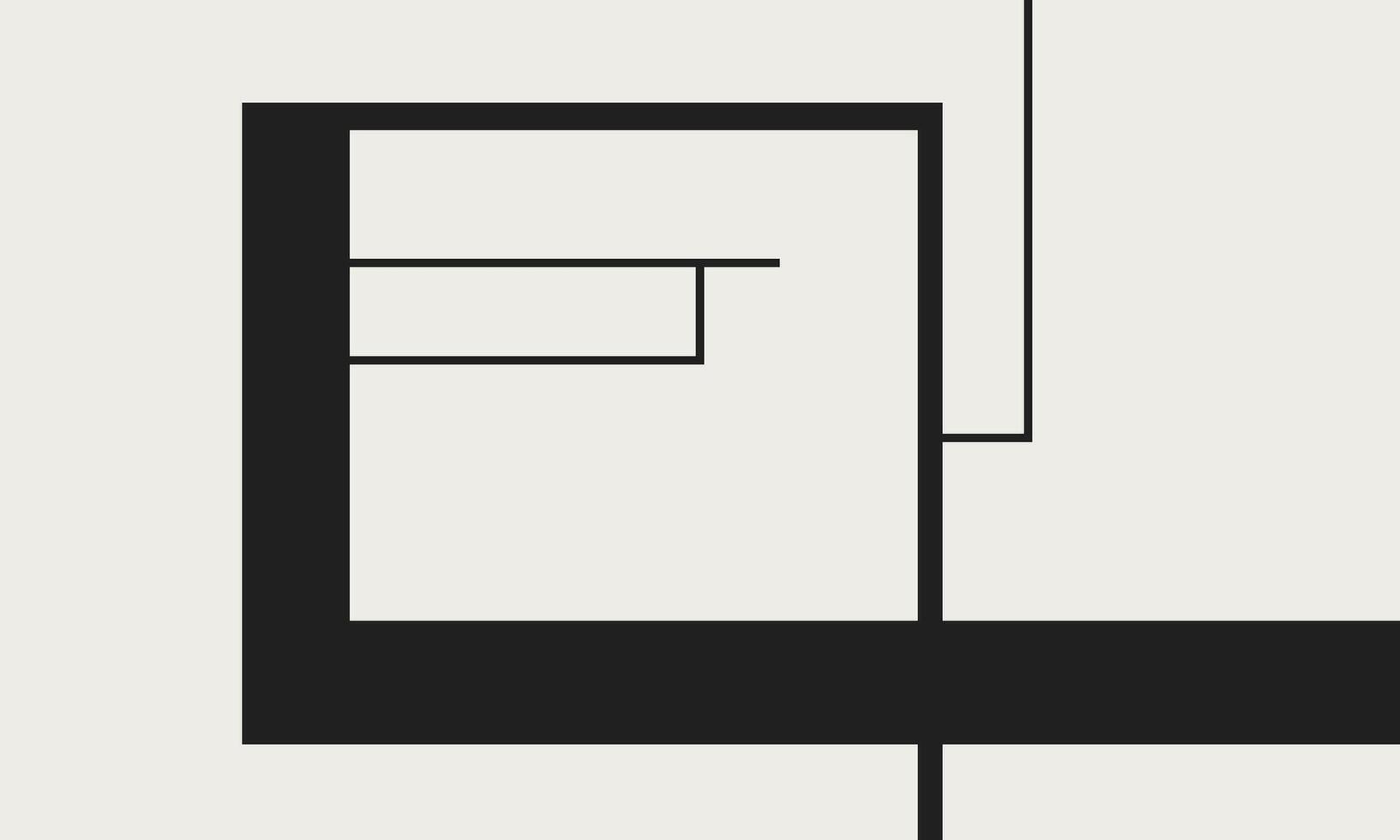 Elegant Lines for Minimal Art vector