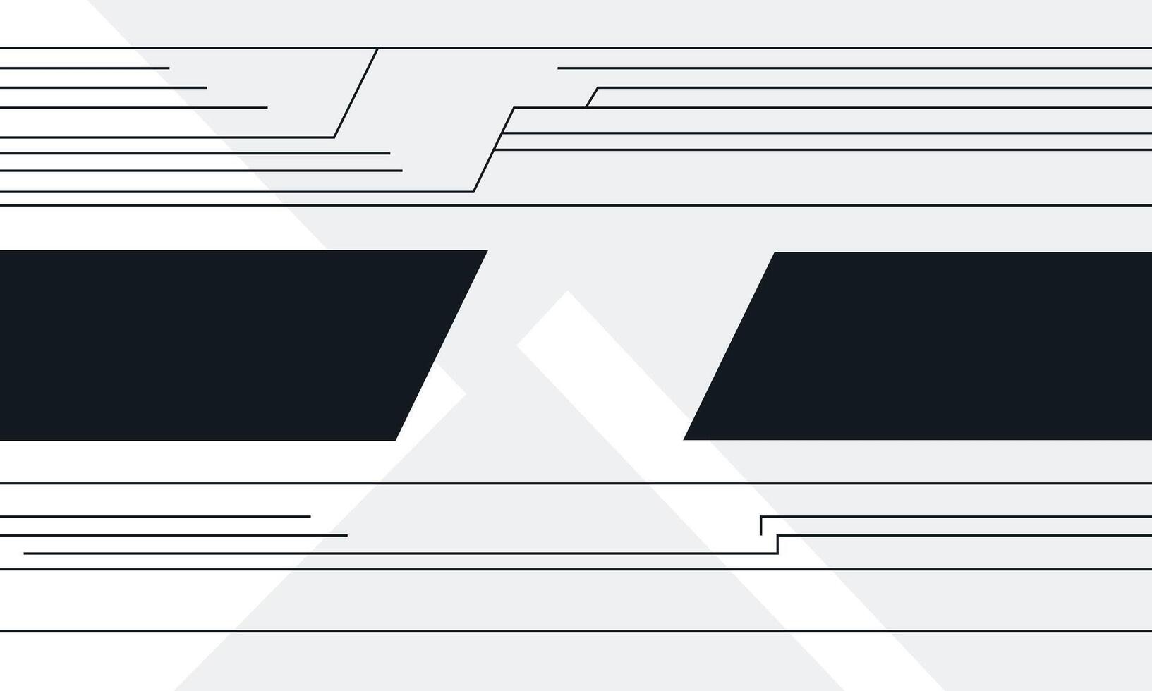 Flat Design with Subtle Line Art vector