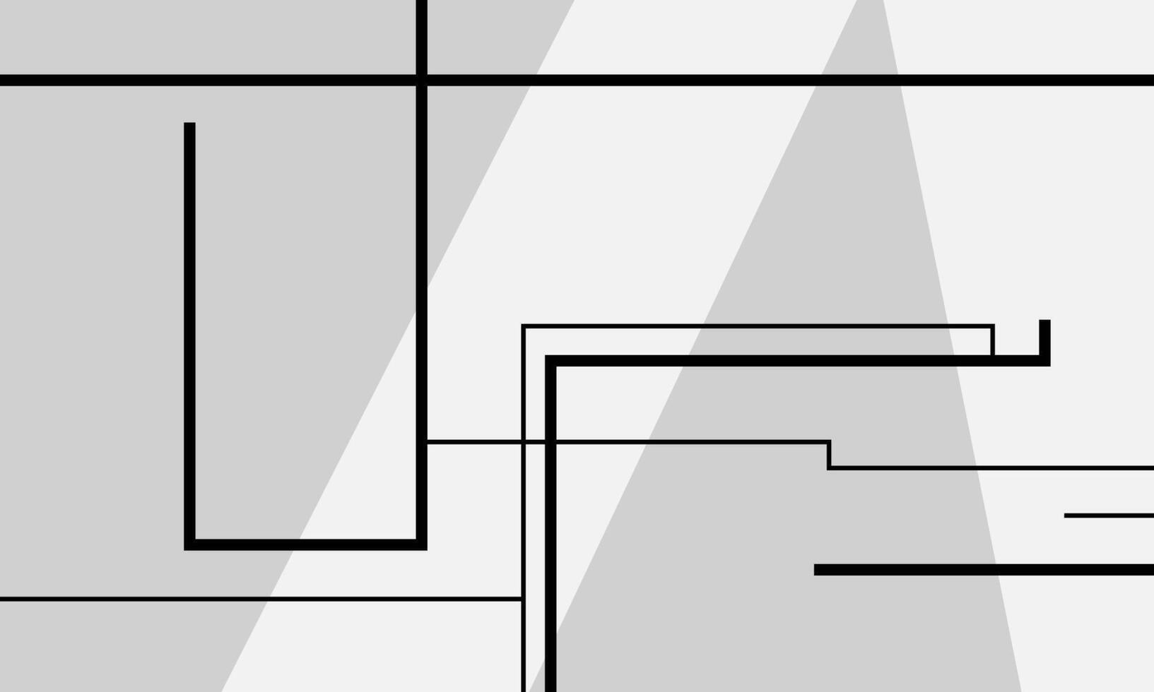 Abstract Simple Line Art Backdrops vector