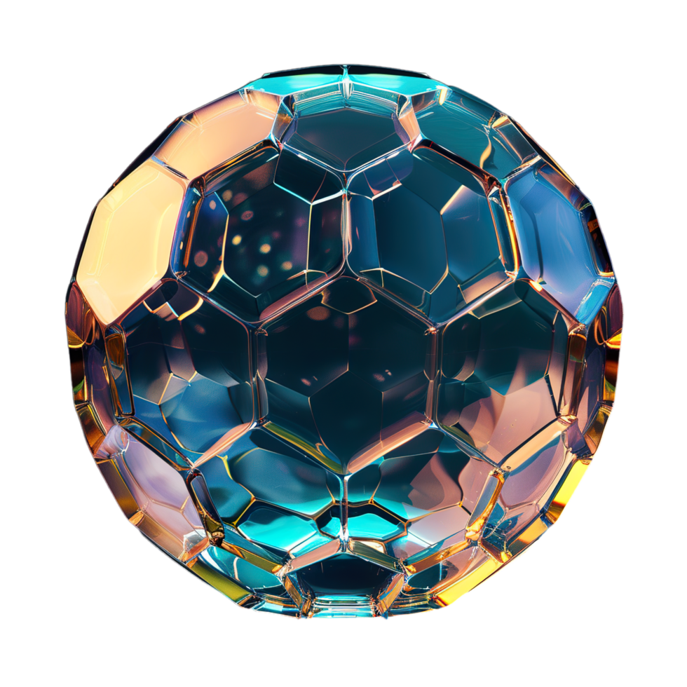 A shiny ball with a black background png