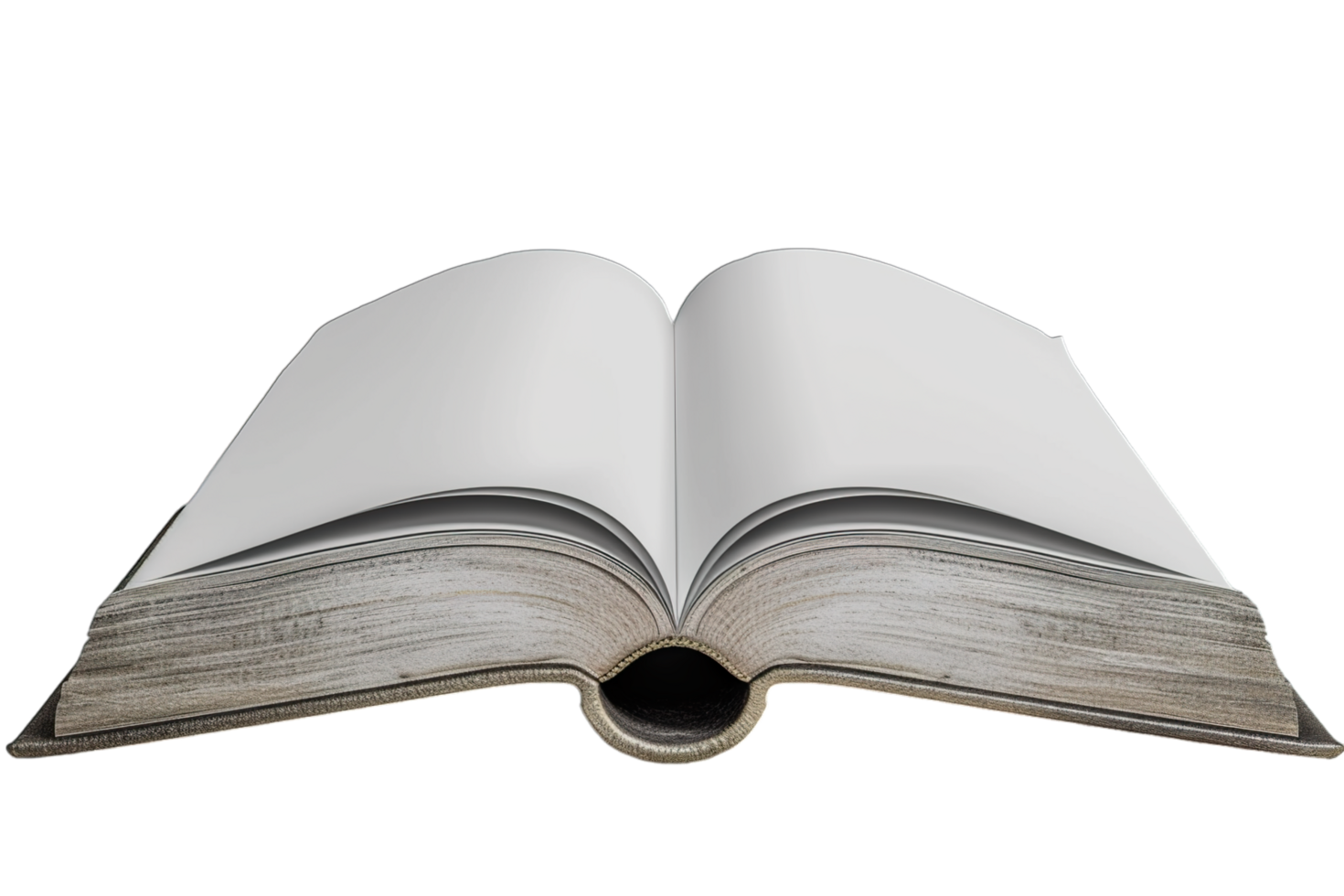 An open book on a black background png