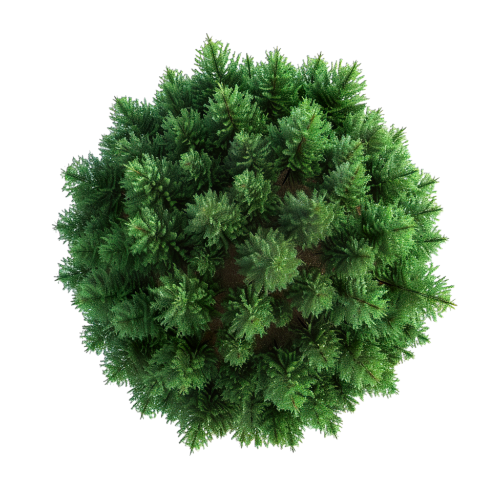 A small green tree is shown in the middle of a black background png