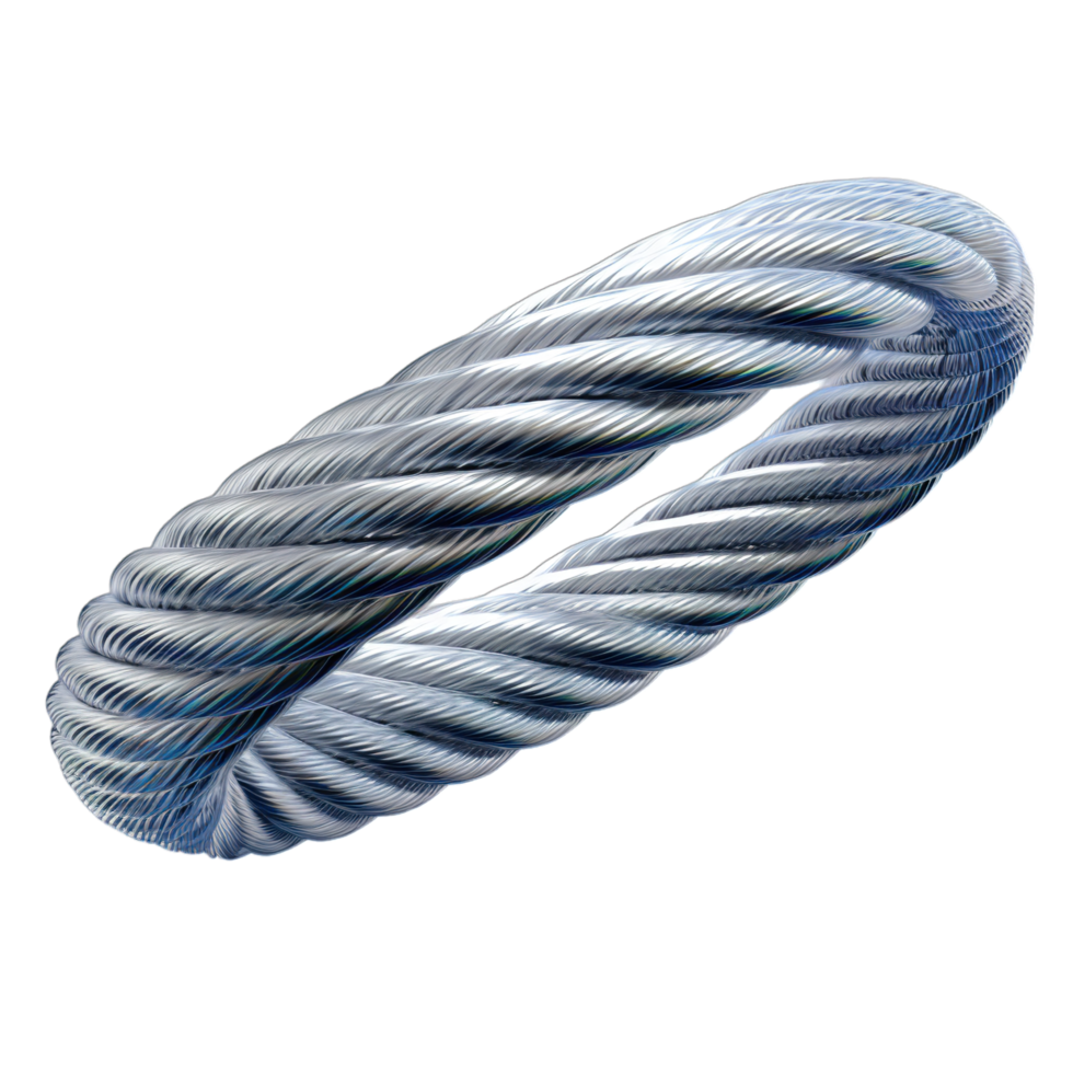 A close up of a ring made of wire png