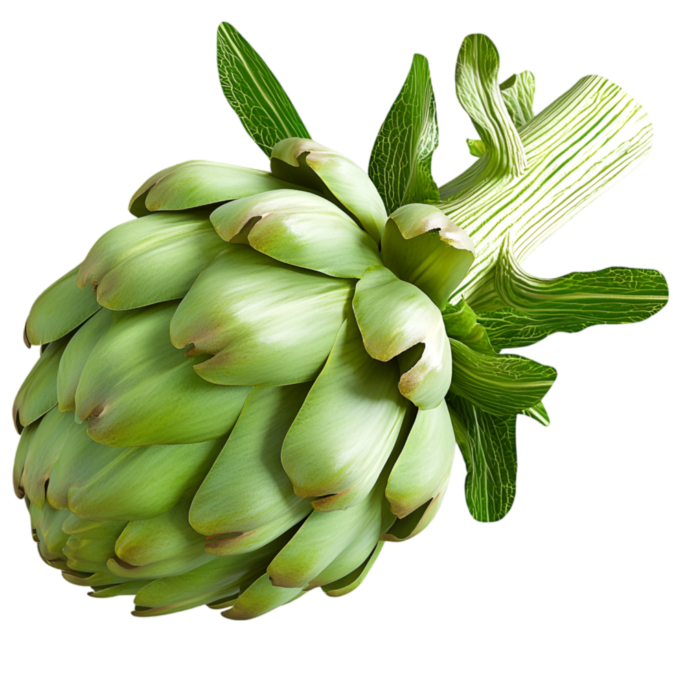Fresh greenichoke vegetable healthy organic natural texture png