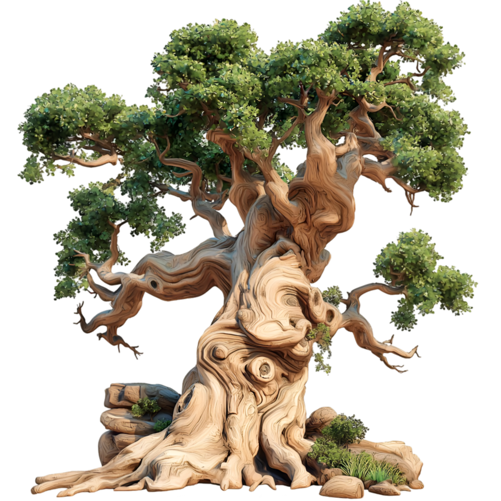 Beautiful bonsai tree intricate delicate natural detailedistic cultivated miniature traditional look png