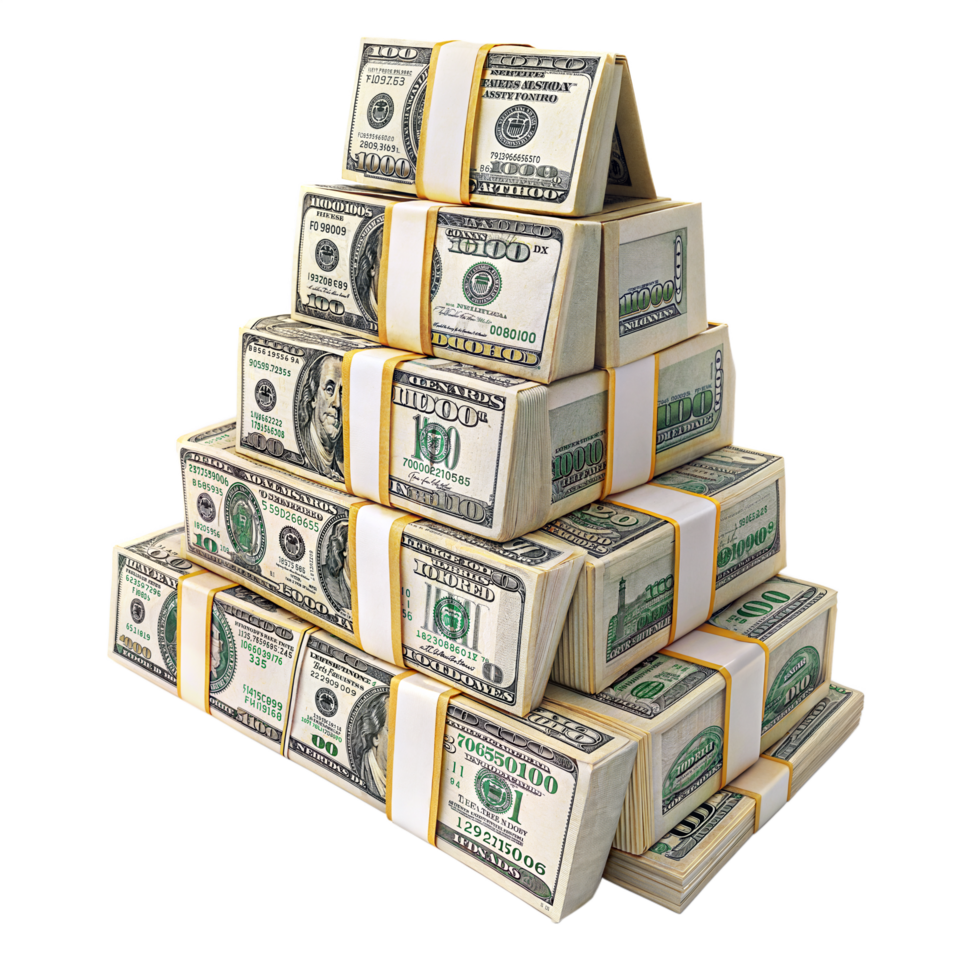 US Dollar bundle png