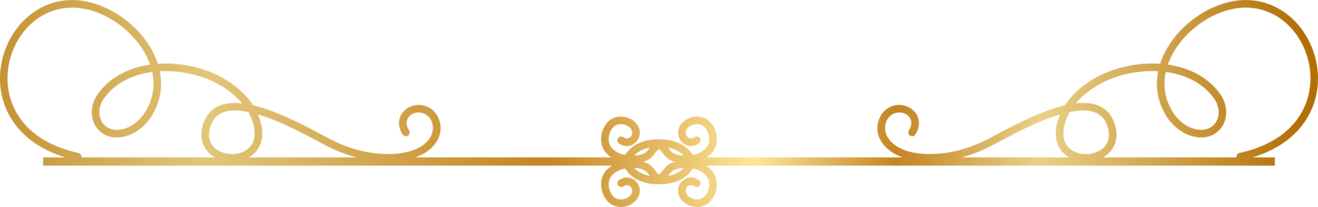 Curly text divider png