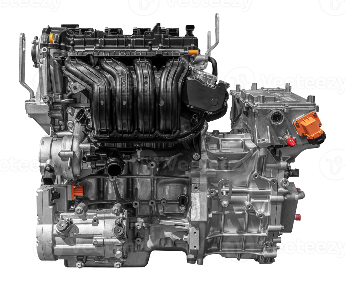 Mock up car engine png