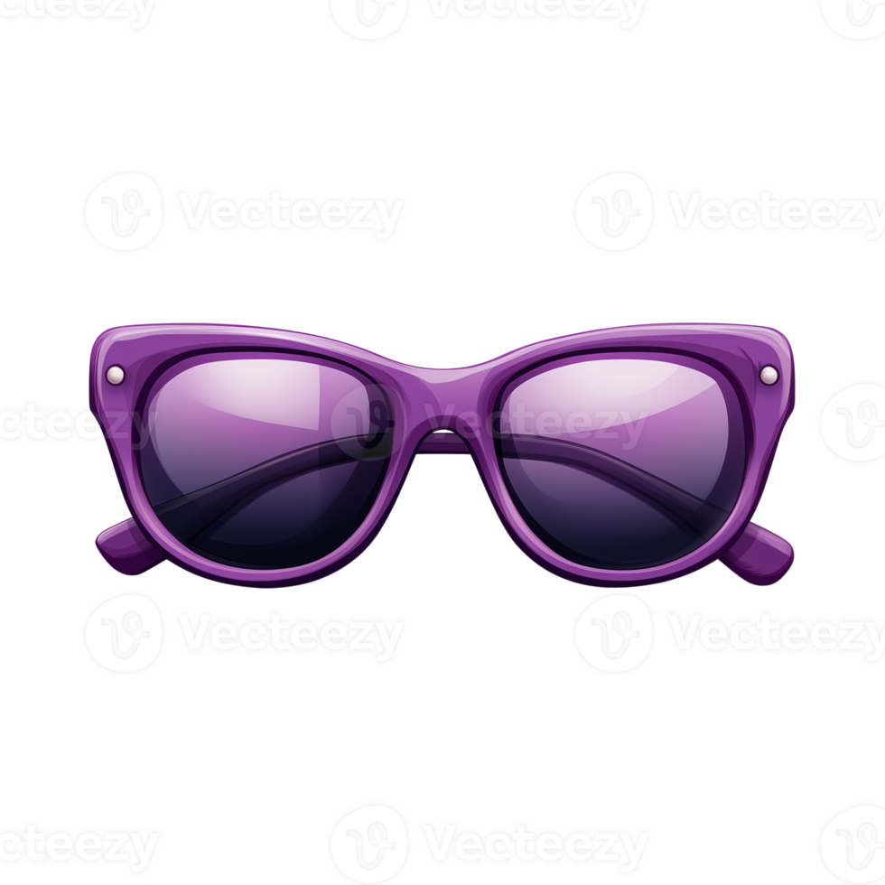 Stylish Purple Cat Eye Sunglasses Trendy Summer Fashion Accessory png