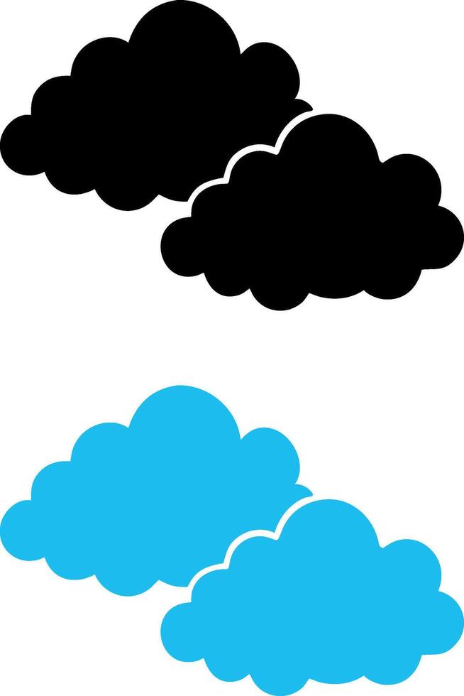 Free Cloud Art for Design Use vector