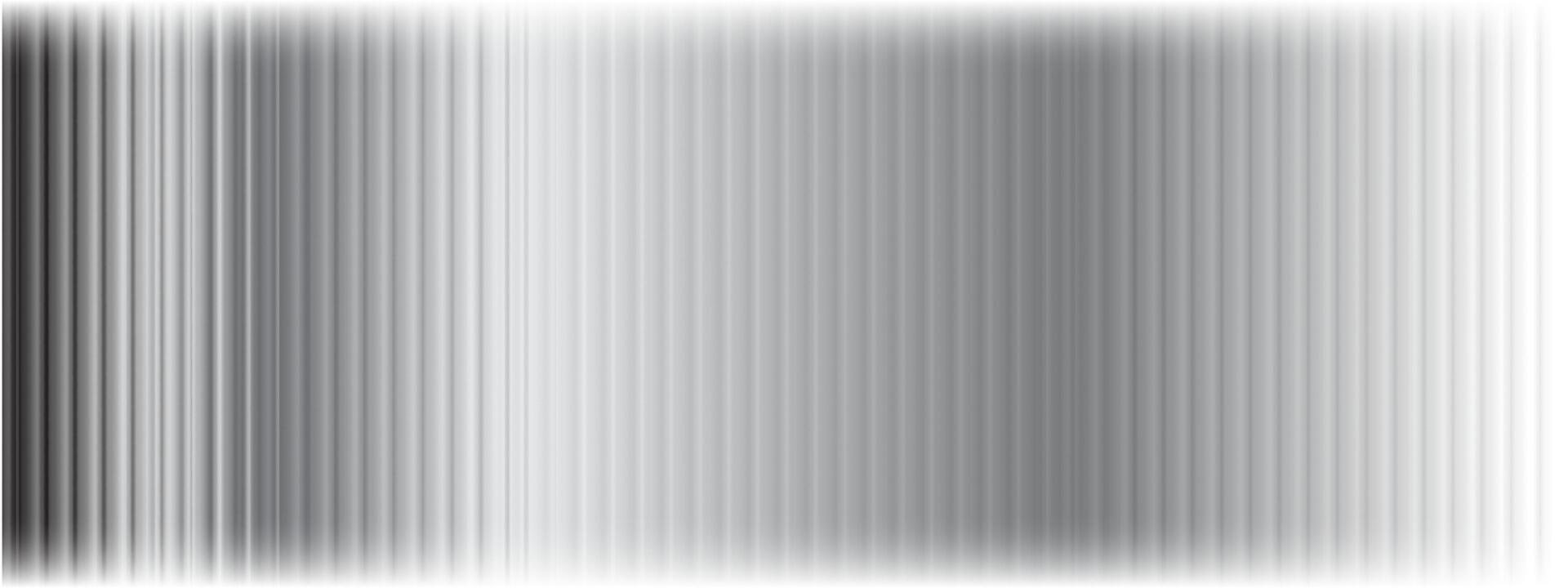 Glass background with silver ribbed effect and abstract 3D line pattern. Modern gray panel design for wall or window, adding light reflection and stylish texture to architecture. vector