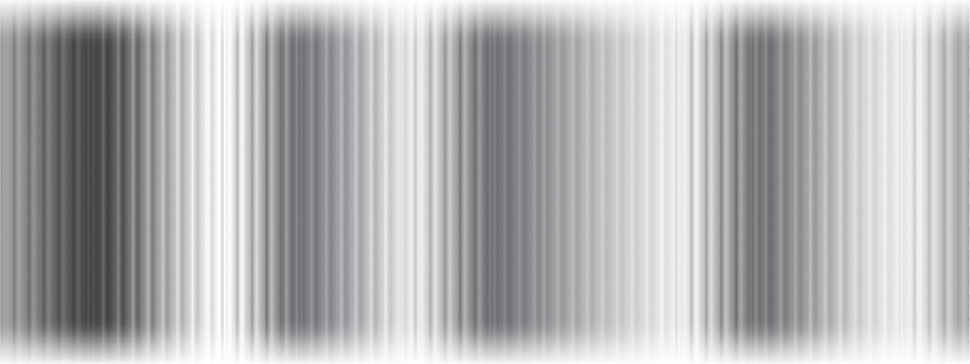 Glass background with silver ribbed effect, abstract 3d line structure and subtle gradient. Modern pattern suitable for wall, window or roof panel. Seamless texture with light reflection. vector