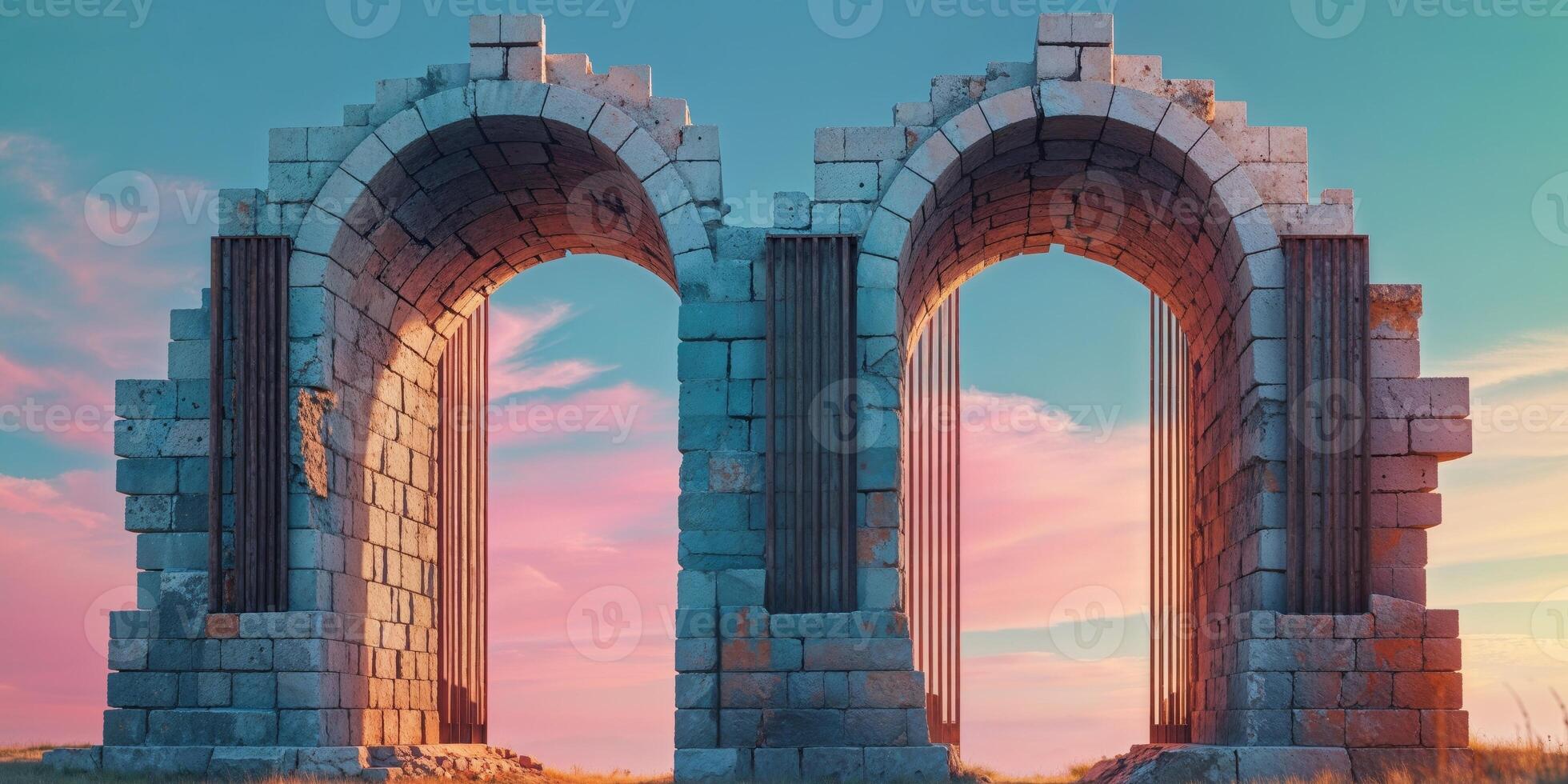 The arch of time by joshua klein photo