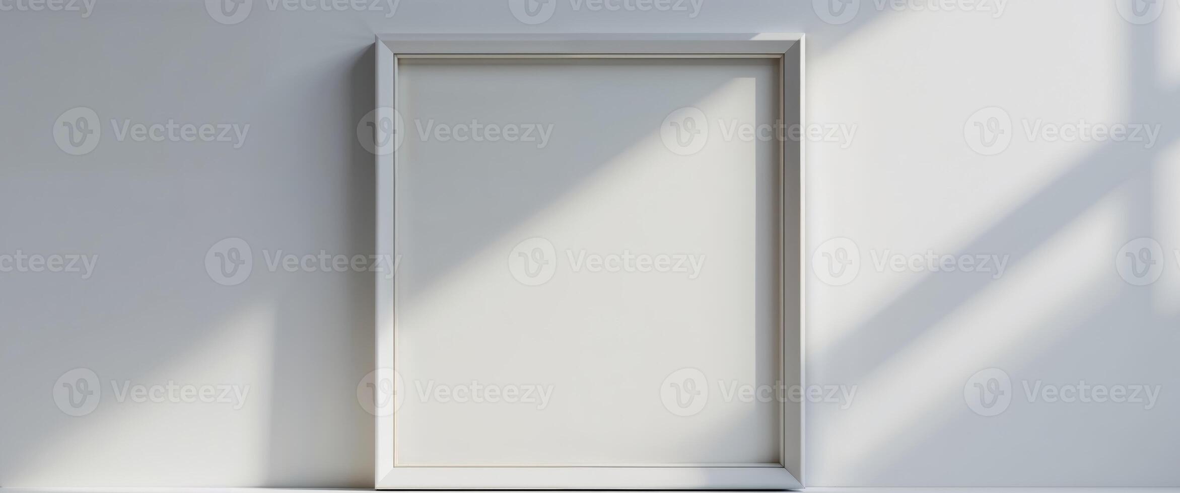 A white door with a window in front of it photo