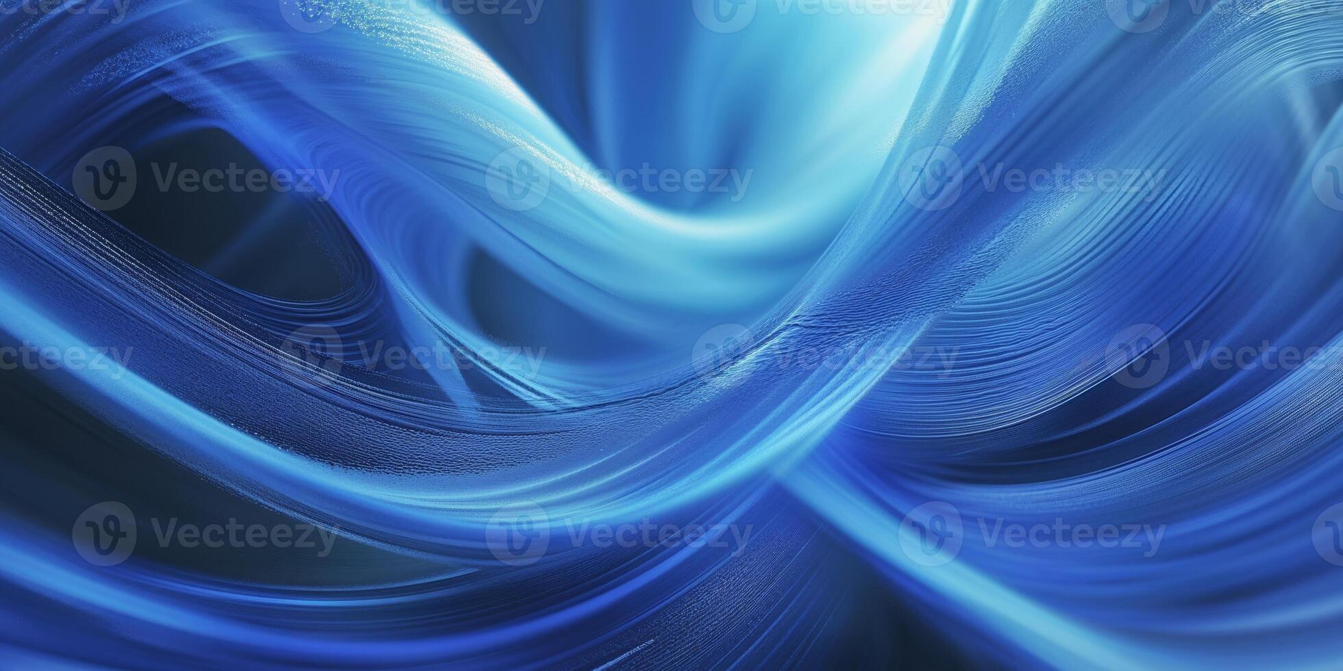 Swirling Blue Abstract Background With Subtle Lines and Curves photo
