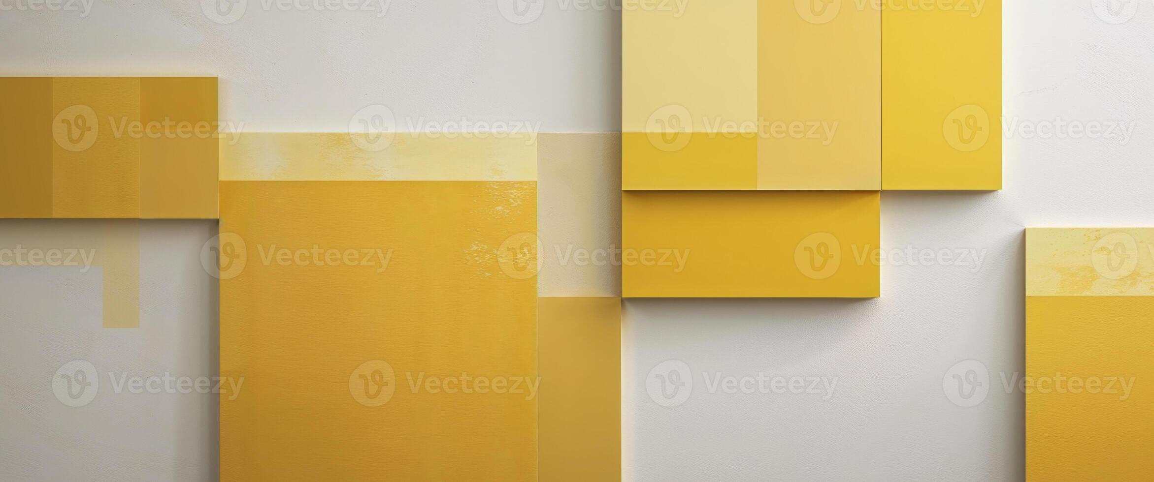 Abstract Yellow Squares Background for Modern Graphic Design photo