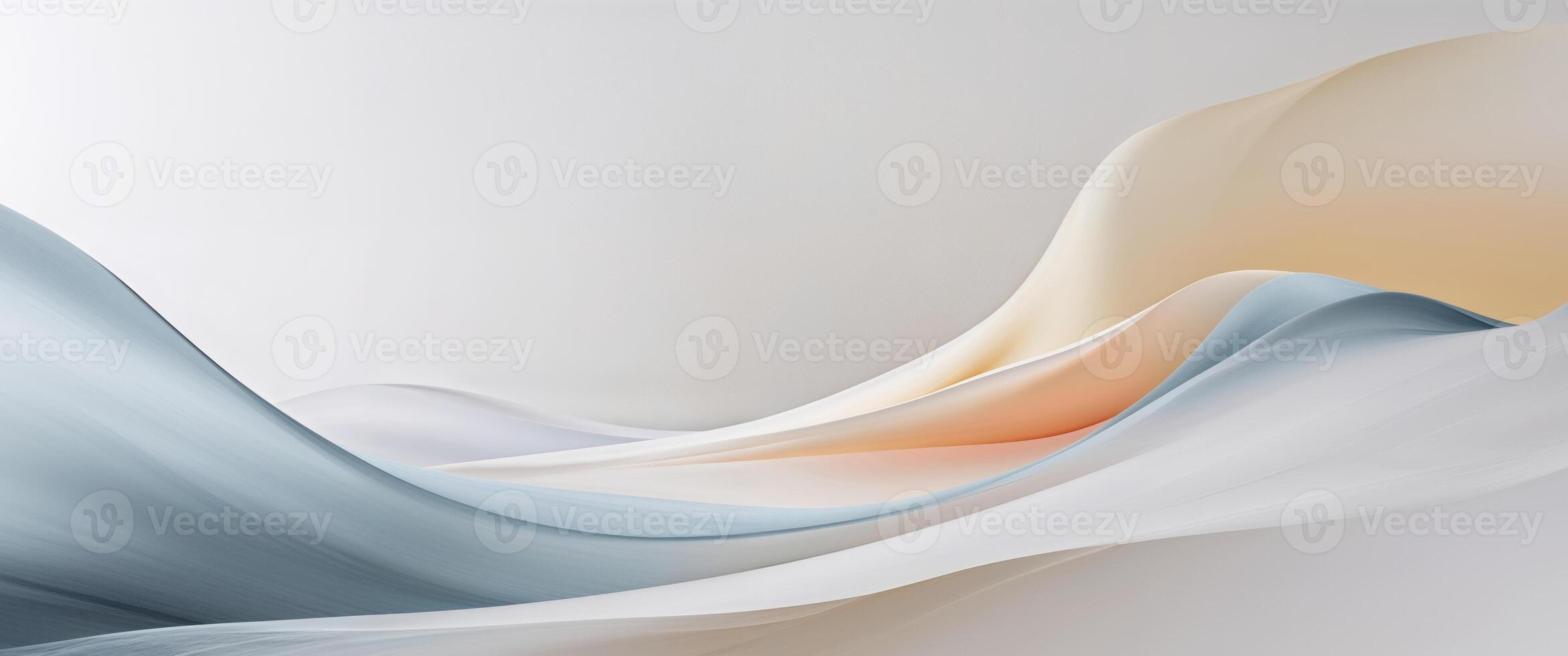 An abstract image of a wave with a blue and orange color photo