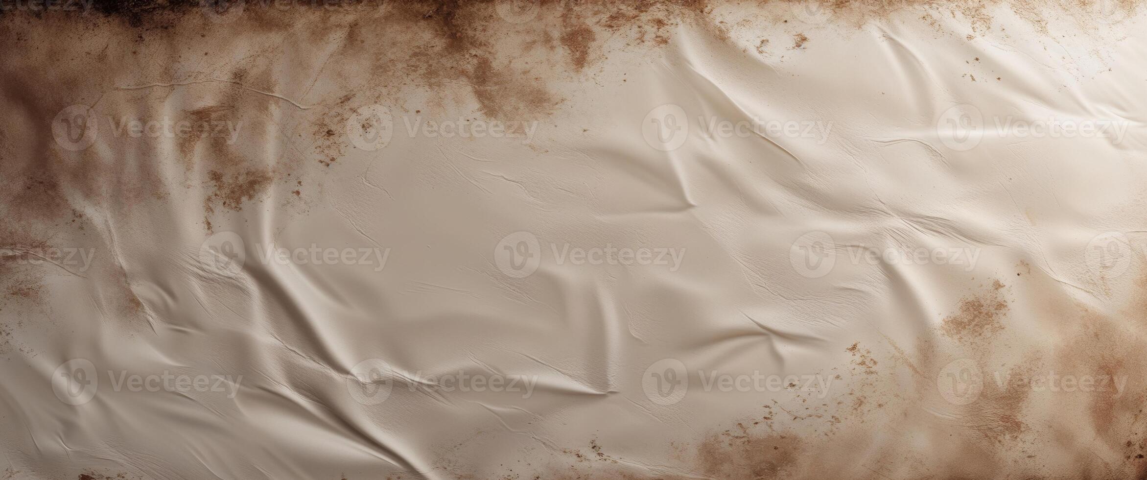 Brown Canvas Grunge Background Texture for Text Designs photo