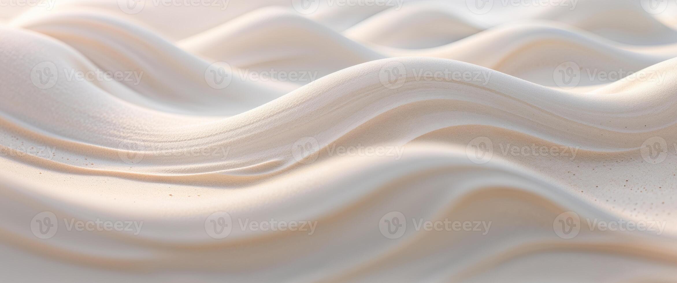 A close up of a white wavy surface photo