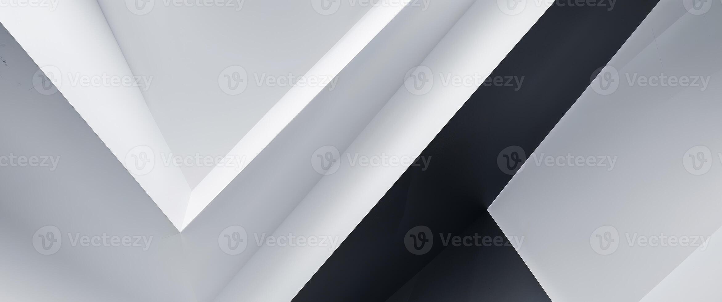 A black and white abstract background with a white triangle photo