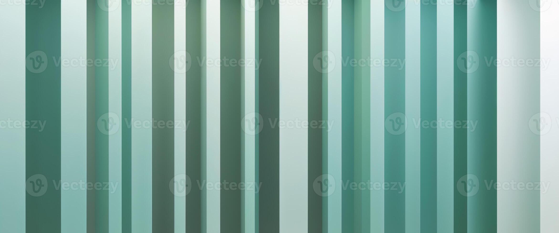 Teal and Green Vertical Stripe Texture Background. photo